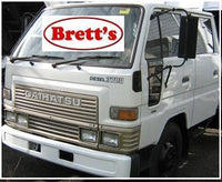 16603.832 BUMPER BAR DAIHATSU DELTA V118 V78 V116 V119 1984- FRONT WIDE CAB NOTE THESE ARE NOW PRIMED READY TO PAINT