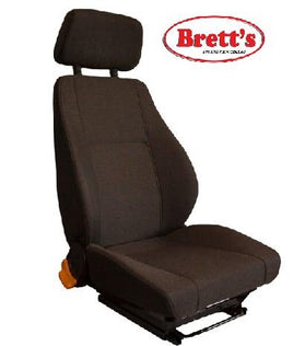 SPEC SEAT307 RH DRIVERS SEAT ASSY ASSEMBLY Durable BLACK Fabric Material TRIM FE73B 4M42-0AT 2005-2008  FE83P 4D34-3AT3B 2005-2008  FE84P 4D34-3AT3B 2005-2008  FE85P 4D34-3AT3B 2005-2008