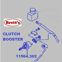 11564.302 CLUTCH M/VAC MASTERVAC VACUUM BOOSTER CHAMBER CANTER  Application: Fuso Canter FE305 FE315 FE325 FE335