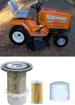 KITK004 FILTER KIT KUBOTA G4200 G5200 Garden Tractor Oil Fuel Air OIL FUEL AIR FILTER SERVICE LUBE SET KIT FLK5202 Oil Fuel Air Filter Kit G4200 G5200