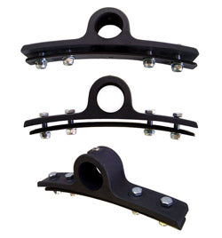 ZZZ MG900 PLASTIC MUDGUARD HANGER BRACKET MUD GUARD This is the standard plastic mud guard bracket commonly known as a snail bracket. It is used to fix the plastic mudguard to the mudguard poles.
