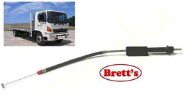14270.568 IDLER CABLE GH1H 1991-1996  HINO HAND THROTTLE 78017-1240 S780171240 780171240  HINO TRUCK BUS PARTS