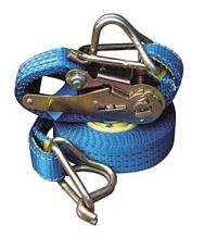 LS101A 50MM X 9M RATCHET WITH HOOKS 2.5T   NEW TIE DOWN STRAP TRUCK with keepers HAND RACHET WITH 9 METRE STRAP 2500KG  28742