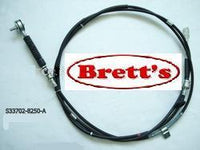12230.034 SHIFT CABLE FC3J RANGER 5 FC3 1996-2003 BALL/BALL GEAR CHANGE CABLE TRANSMISSION SHIFT CABLE  S337022851 S3370-28250 1R1801 1081R1 33702-2851 337022851