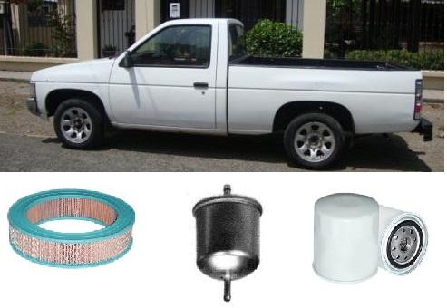 Pentius Fuel Filter For Nissan D21 1986-1992 2.4L 4 Cylinder | Replaces 16400-A4201