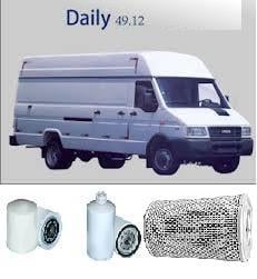 KIT5502 FILTER KIT IVECO NEW DAILY III 2.8L 49-12 49.12 1996-2000   49-12 Turbo8140.4305/96-08/99  OIL FUEL AIR SERVICE KIT SET