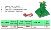 SPEC ASR9052 HEAVY DUTY TALL JACK STAND 20,000KG  TRUCK STAND 20 TONNE 20T 19051 LIFTING Load Capacity - 20000Kg  Min. Height - 675 mm   Max. Height - 1050 mm. Reinforced stand with controllred pin holes 19052  AXLE STAND STANDS MEETS AUSTRALIAN STANDARDS