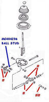 MC404236 STEEL BALL STUD GEAR LINKAGE OVERHAUL YOUR SLOPPY GEARSHIFT  FV415  1985-1995 MITSUBISHI FUSO