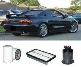 KIT9034 FILTER KIT FOR TOYOTA MR2 PRIVATE IMPORTED - 2.0L - TURBO - 1989-2002 OIL FUEL AIR  SERVICE LUBE SET KIT