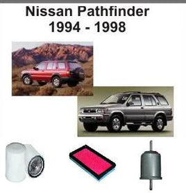 KIT4025  FILTER KIT NISSAN PATHFINDER  R50 PETROL V6 3.3L VG33E 1996-2000 OIL FUEL AIR FILTER SERVICE KIT