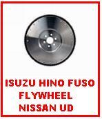 10985.035 FLYWHEEL 14" NISSAN UD WITH RING GEAR RINGGEAR  LKC LKC210 PKC PKC210 MKB210 MKB 12310-Z5705 12310-Z577E 123210-Z5775 12310Z5775 FITTED WITH  NISSAN UD GEARBOX ONLY !!!
