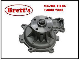 14020.YJ0 WATER PUMP  MAZDA TITAN 4.6L T4600 2000- IMPORT 4HG1 YJ0115100 YJ0115100A GWN66A GWIS42A WPG015 AY720SZ02  FAN CLUTCH COOLING WH65 WH65T WH33G WH35D WH68K WH65G WH65D WH63F