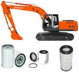 KITH003 FILTER KIT SUIT HITACHI EXCAVATOR ZX200 OIL FUEL - AIR OUTER  FILTER KIT SET EX