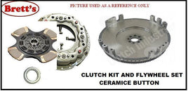 CFK1721N-SSC CFK1721NSSC FULL CLUTCH KIT AND SOLID FLYWHEEL  KIT SET TRUCK AND COMMERCIAL   HINO 14"  CERAMIC BUTTON