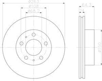 8DD 355 100-461 Front Brake Disc ROTOR DR382 DBA382 54010 VOLVO 240  P242 P244  08/74 - 12/93 240 Kombi  P245  260 (P262, P264), 08/74 - 07/82 260 Coupe (P262), 08/77 - 07/78 260 Estate P265 VOLVO 1205781  1229349   12293494  1299349  270738  2707388