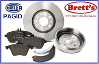 8DD 355 100-981 Front Brake Disc ROTOR DR262 DBA262 52116 MERCEDES-BENZ S-CLASS (W126), 10/79 - 06/91 S-CLASS Coupe (C126), 10/81 - 06/91