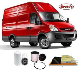 KIT5509 FILTER KIT IVECO NEW DAILY Iveco    Daily 2.3L TD    2012- 35C15 35S15 Turbo Diesel 4Cyl F1A  EDI  DOHC 16V    OIL FUEL AIR FILTER SET