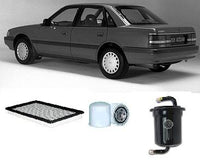 KIT6037 FILTER KIT    Mazda626 2L 2.0L1987-1991 Petrol 4Cyl EFI  SOHC 8V  Turbo AIR OIL FUEL  FILTER SET