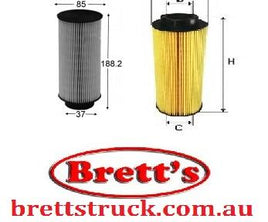 KITS101 FILTER KIT TO SUIT YOUR MODEL SCANIA  EURO 5 R500 SCANIA DC16 500HP EURO5 OIL  FUEL LUBE SERVICE KIT