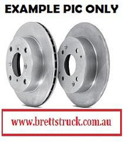 RN1640V DISC ROTOR NiBK JNBK  REAR NiBK 5 Touring (E61), 06/04 -       530 i01/07 - 12/10200 Fitting Position Rear Axle Special Purpose Vehicle not for government vehicles 530 i07/05 - 12/10190