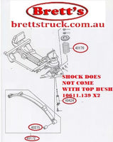 10600.304 BUSH FRONT SUSPENSION SHACKLE CROSS SRPING ROSA BUS BE649 BE 1999- BE64 BE64D MC189645  MITSUBISHI FIGHTER HEAVY FUSO 0170M3 3M0710