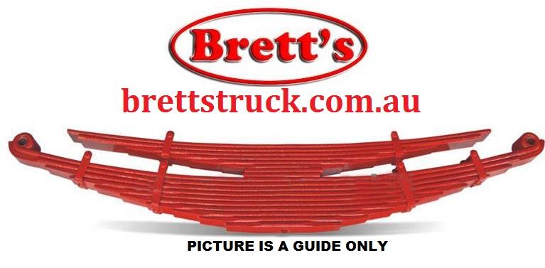 10700.111 REAR SPRING PAK PACK HINO FD3W 1992- HAWK W06E 6.0L 1992-199 ...