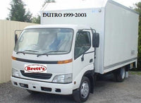 17800.124 RH AND LH DOOR BARREL AND KEY SET KIT HINO RIGHT HAND DRIVERS SIDE AND LEFT HAND PASSENGERS  AND IGNITION 69005-37080 6900537080 6900537280 HINO TOYOTA DYNA DUTRO 1999- ON MODELS