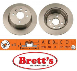 8DD 355 102-731 REAR Brake Disc ROTOR HOLDEN ASTRA Hatchback (TR), 08/95 - 09/98 1.8 i09/96 - 09/9885 Fitting Position Rear Axle Brake System for vehicles with disc brakes on the rear axle 2.0 GSi08/95 - 09/98 DR819 DBA819 8DD 355 102-731 52408