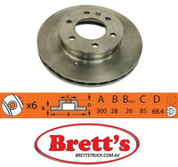8DD 355 117-621 Front Brake Disc ROTOR MERCEDES-BENZ SPRINTER 3,5-t Box (906), 06/06 - SPRINTER 3,5-t Bus (906), 06/06 - SPRINTER 3,5-t  SPRINTER 3-t   SPRINTER 3-t  4,6-t   (906) SPRINTER 5-t  8DD355117-621 59432 DR12523 DBA2270