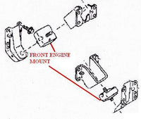 13505.117 FRONT ENGINE MOUNT  MAZDA WG61T  WG64H  WG64T WG67H  WG67T  WG6AD  WG6AF  WG6AK  WG6AT  WGE1T  WGE4T  WGEAD  WGEAH WGEAT WGFAK  WGJ4T  WGSAT   WGZ4T  1995-04-01 — ...  Japan, engine & transmission mounting  3000CC
