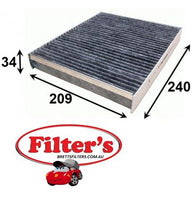 AC51111 CABIN AIR FILTER FORD MONDEO  MC SERIES  D4204T7 ENG 4CYL 2.0L DIESEL DIRECT INJECTION 2010-ON DURATEC ENG 4CYL 2.3L PETROL MPFI 2010-2011 DURATEC ENG 4CYL 2.3L PETROL MPFI 2010-ON ECO BOOST ENG 4CYL 2.0L PETROL DIRECT INJECTION 2011-ON