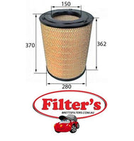 A371J AIR FILTER OUTER MITSUBISHI Fuso Truck FR Air Supply Sys Apr 07~Apr 10 FR50J 6M70-T  Air Supply Sys May 97~Jan 99 17.8 L FR529 8DC11  Air Supply Sys Mar 00~Sep 05 21.2 L FR50M 8M21