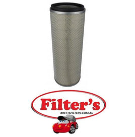 A22265 AIR FILTER INNER NISSAN UD  TW50 RD8- 14.3L 1974- CW50 RD8- 14.3L 1973-1980 CW51  RD8- 14.3L 1979-1980 NISSAN K-CW52 NISSAN RD8 1979       NISSAN K-DA50 NISSAN RD8 1982       NISSAN K-CW50          NISSAN CW60 NISSAN RE10 1983