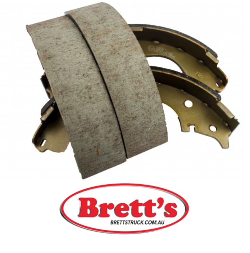 FN2317 BRAKE SHOE SET OF 2 OR 4 SHOES NiBK JNBK REAR HANDBRAKE FOR DAI ...