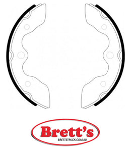 FN3330 MAZDA BRAKE SHOE SET OF 4 SHOES NiBK JNBK FOR NIBK FN3330 SB BS21330  FBK FN-3330 FN3330 MAZDA 0710-33-310 071033310 MAZDA 0710-33-310A 071033310A MAZDA 1345-49-230 134549230