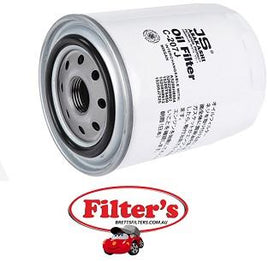 C207J OIL FILTER NISSAN Fairlady Z Eng.Lub.Sys Jun 91~Sep 98 3.0 L HZ32 VG30DE  Eng.Lub.Sys Oct 94~Aug 02 3.0 L GCZ32 VG30DETT  Eng.Lub.Sys Oct 98~Aug 02 3.0 L GE32 VG30DE