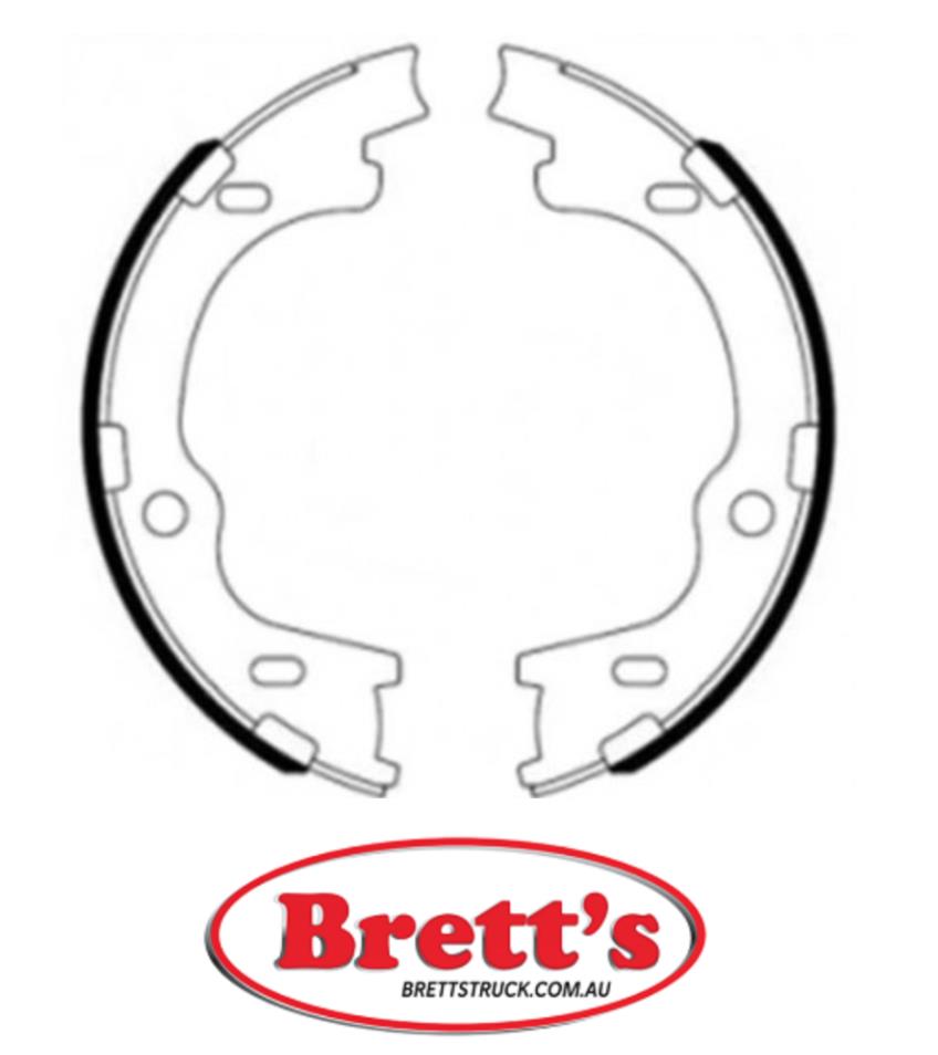 FN11006 BRAKE SHOE SET OF 2 OR 4 SHOES NiBK JNBK HANDBRAKE FOR HYUNDAI