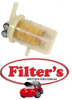 FE9978 FUEL FILTER  MM30 MM30CR MM30CR-2 S3L2 S3L2-E1 MITSUBISHI HEAVY EXCAVATOR  FF5711 BF7845 PLASTIC IN LINE WITH BLEED SCREWS IN HEAD