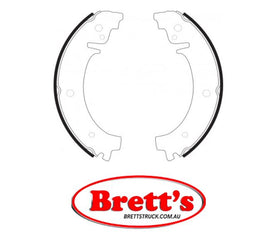 FN0503 BRAKE SHOE SET OF 4 SHOES NiBK JNBK  REAR FOR LADA 2104 Rear Axle Brake    Oct 86~Apr 98    1.5 L    VAZ 2104    2103     Rear Axle Brake    Jun 94~Apr 98    1.7 L    VAZ 2104    2123