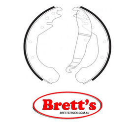 FN0508 BRAKE SHOE SET OF 4 SHOES NiBK JNBK HANDBRAKE Parking Brake FOR DAEWOO Prince Placement    Production    Eng.Vol.    Body No    Eng No    Notes Rear Axle Brake    Aug 94~Jul 97    2.0 L    J19    20NED