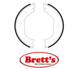 FN0514 BRAKE SHOE SET OF 4 SHOES NiBK JNBK HANDBRAKE Parking Brake FOR ALFA ROMEO    0060516551 ALFA ROMEO    0060516944 ALFA ROMEO    0060520463 ALFA ROMEO    105142602000 AUDI    311609999 BMW    3441-1118-053 BMW    3441-1157-823 BMW    3441-1159-467