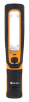 IIL7712 IGNITE Workshop Inspection Lamp Handheld Rechargeable LED Inspection Lamp with Torch Inspection Lamp: 1 x 3 Watt High Intensity COB LED Torch: 1 x 1 Watt High Intensity SMD LED Combined Spot (Torch) and Flood Beam (Main) Pattern Inspection