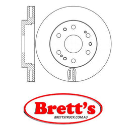 RN1678V DISC ROTOR NiBK JNBK NIBK FRONT FOR CHEVROLET (GM) Silverado  Front Axle Rotor/Drum May 07~ 5.30 L  GMT900 LY5 Pos:Left/Right