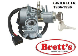 17800.315 IGNITION SWITCH AND BARREL AND KEY SET SUIT CANTER FUSO 1986-1996 FE334 4D31 1990-1995    FE339 4D34 1992-1995   FE434 4D31 1986-1995   FE439 4D34 1990-1995   FE444 4D31 1986-1995   FE449 4D34  FG434 4 X 4 4D31  FG439