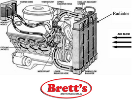 COOLING MITSUBISHI FUSO TRUCK PARTS