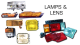 LAMPS FORD TRADER TRUCK PARTS 1981-
