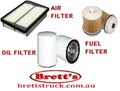 V57 V58 FILTERS DAIHATSU DELTA TRUCK PARTS