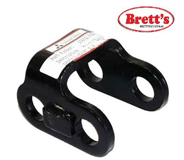 10602.038 RH RIGHT HAND ROF REAR OF FRONT SHACKLE ASSY SWINGING MITSUBISHI FK415 FK417 1985-1995 MC405227 FE1648 SUPREME 48041.605 3M6003 IKP WANO