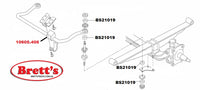 SPEC 10605.406 BUSH FOF FRONT OF FRONT LOWER STAB STABILISER STABILIZER NISSAN UD CIVILLIAN BUS 5/1988-1993 RYW40 MODEL ONLY