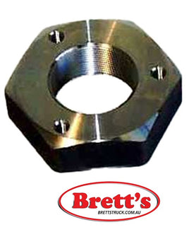 ZZZ 10910.021 FRONT LOCK HUB NUT OUTER SPANNER MITSUBISHI 6 POINT 65MM FK457 1991-1995  FK617 1995- WITH 20" FK618 FIGHTER 10/1997-2002 WITH 20" (22.5) WHEEL FK65F FM517 1991-1995 MK428251 MC826998